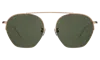 Illesteva St. Barths Sunglasses In Gold / Olive