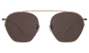 Illesteva St. Barths Sunglasses In Rose Gold / Grey