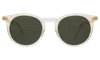Illesteva Sterling Sunglasses In Champagne / Olive Flat