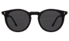 Illesteva Sterling Sunglasses In Matte Black / Grey Flat