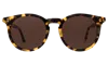 Illesteva Sterling Sunglasses In Tortoise / Brown Flat