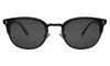 Illesteva Stockholm Sunglasses In Matte Black / Grey