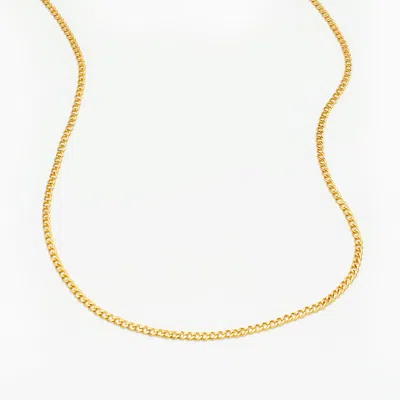 Illesteva Sunglass Chain In Gold Curb