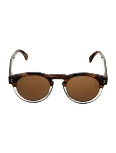 Pre-owned Illesteva Sunglasses In Brown