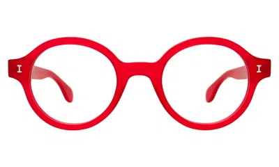 Illesteva The Met X  Optical In Red / Optical