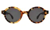 Illesteva The Met X  Sunglasses In Light Tortoise / Grey