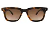 Illesteva Toscana Sunglasses In Havana / Brown Gradient