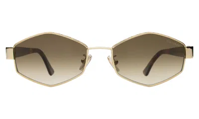 Illesteva Tucson Sunglasses In Gold
