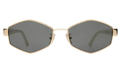 Illesteva Tucson Sunglasses In Gold