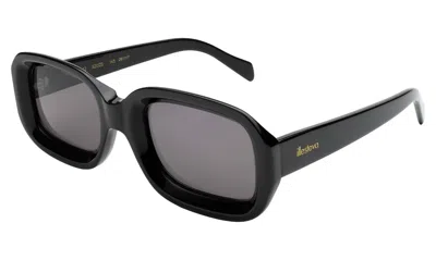 Illesteva Unisex Vinyl Sunglasses In Black