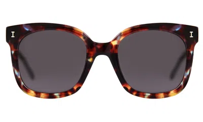 Illesteva Valencia Sunglasses In Sea Glass / Grey