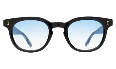 Illesteva Veneto Sunglasses In Black / Sunset Flat