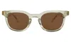 Illesteva Veneto Sunglasses In Champagne / Brown Flat