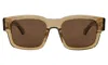 Illesteva Vito Sunglasses In Brown / Brown