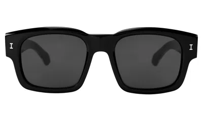 Illesteva Vito Sunglasses In Flame / Grey