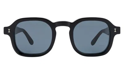 Illesteva Washington Sunglasses In Havana / Grey Flat
