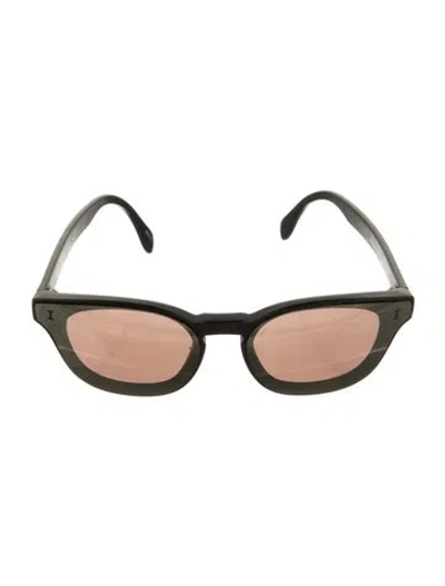 Pre-owned Illesteva Wayfarer Gradient Sunglasses In Black