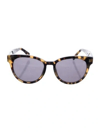 Pre-owned Illesteva Wayfarer Mirrored Sunglasses In Multi