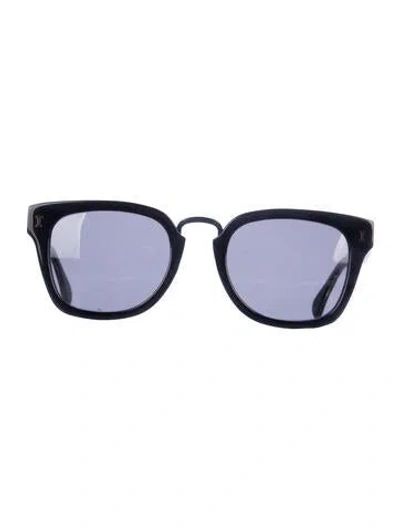 Pre-owned Illesteva Wayfarer Tinted Sunglasses In Black