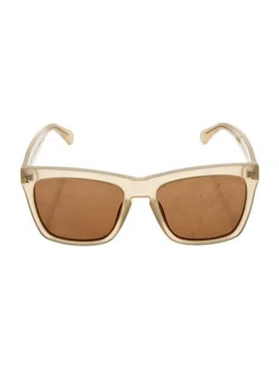 Pre-owned Illesteva Wayfarer Tinted Sunglasses In Neutral