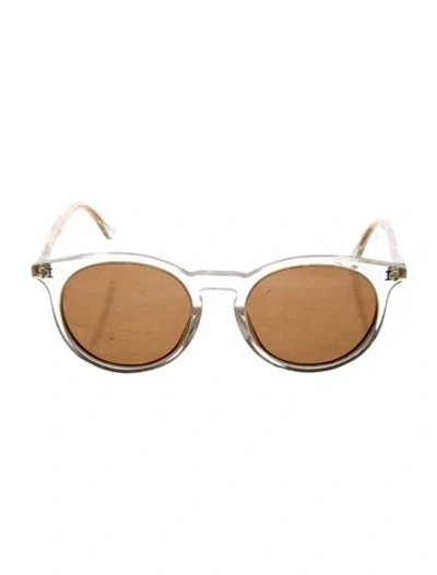 Pre-owned Illesteva Wayfarer Tinted Sunglasses In Neutral