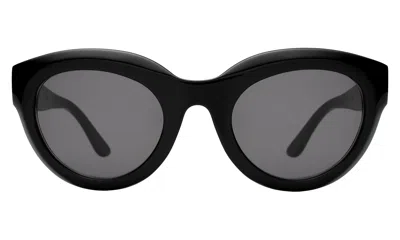 Illesteva Wellington Sunglasses In Black / Grey