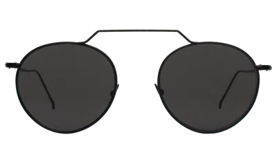 Illesteva Wynwood Ii Sunglasses In Black / Grey Flat