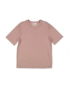 Illudia Toddler Girl T-shirt Pastel Pink Size 6 Cotton In Pink