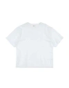 Illudia Toddler Girl Top White Size 6 Cotton, Elastane In White
