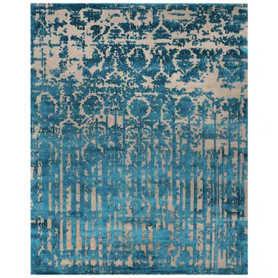 Pre-owned Illulian Casanova Blue Rug