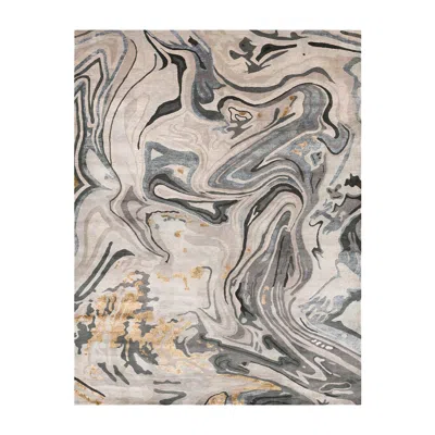Pre-owned Illulian Dash Rug Design Collection In Gray