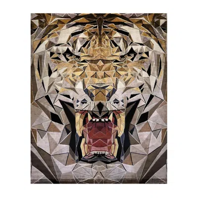Pre-owned Illulian Makan Rug In Brown