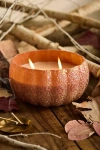 Illume Beaded Pumpkin Candle In Orange