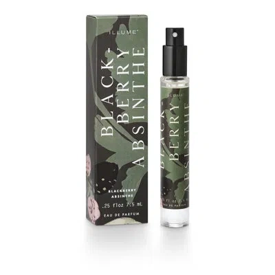 Illume Beautifully Done Blackberry Absinthe Petite Perfume In Green;black