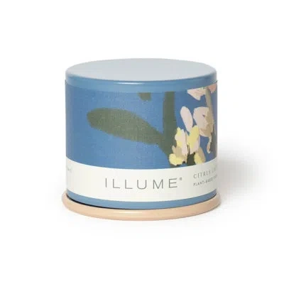 Illume Beautifully Done Citrus Crush Candle In Blue;amber