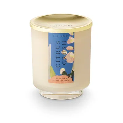 Illume ® Beautifully Done Citrus Crush Signature Glass Candle, 284g In Gold