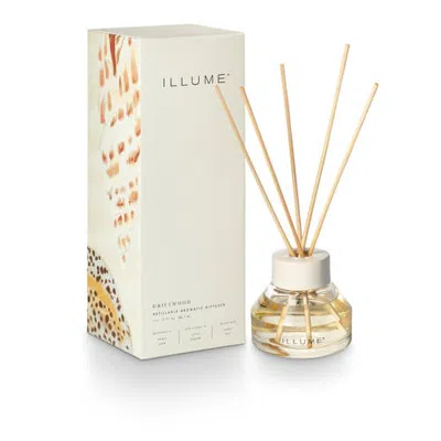 Illume ® Beautifully Done Driftwood Refillable Aromatic Diffuser In Ivory