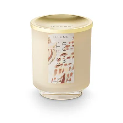 Illume ® Beautifully Done Driftwood Signature Glass Candle, 284g In Gold