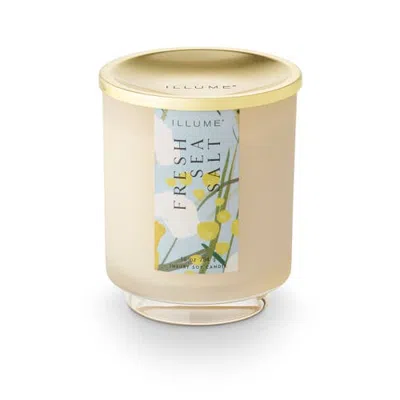 Illume ® Beautifully Done Fresh Sea Salt Signature Glass Candle, 284g In Gold