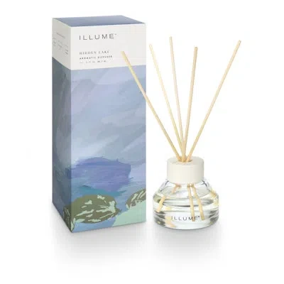 Illume Beautifully Done Hidden Lake Aromatic Diffuser In Blue