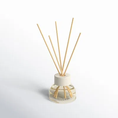 Illume Beautifully Done Hinoki Sage Aromatic Diffuser In White;clear