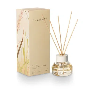 Illume Beautifully Done Isla Lily Aromatic Diffuser In Yellow;golden