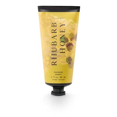 Illume Beautifully Done Rhubarb Honey Hand Cream In Black;yellow