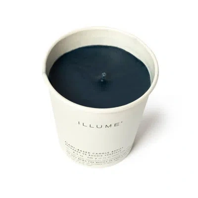 Illume Boxed Glass Candle Refill In Gray