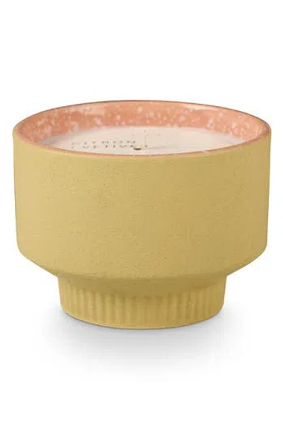 Illume ® Citron Vetiver Verde Ceramic Candle In Citron/ Vetiver