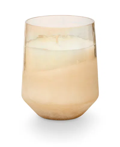 Illume Coconut Milk Mango Baltic Glass Candle, 13 Oz. In Champagne Gold