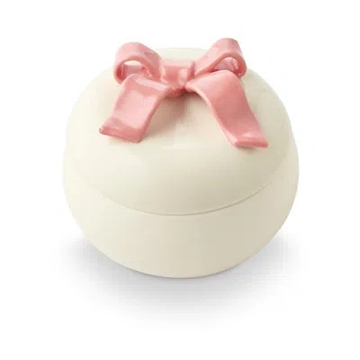 Illume Coconut Milk Mango Bow Ceramic In White