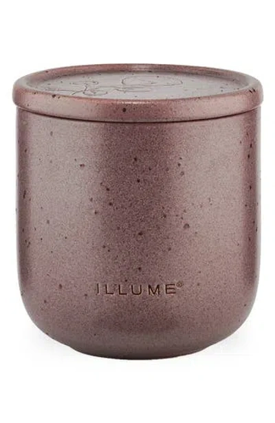 Illume Cypress & Lavender Medium Patio Candle In Purple