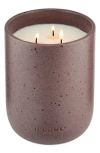 Illume ® Elemental Cypress Lavender Large Patio Ceramic Candle In Purple