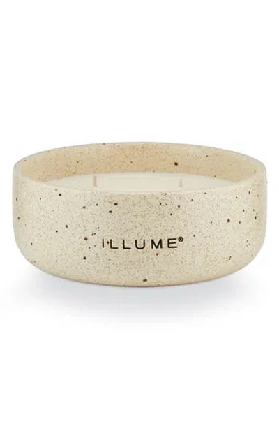 Illume ® Elemental Vetiver Sage 4-wick Patio Ceramic Candle